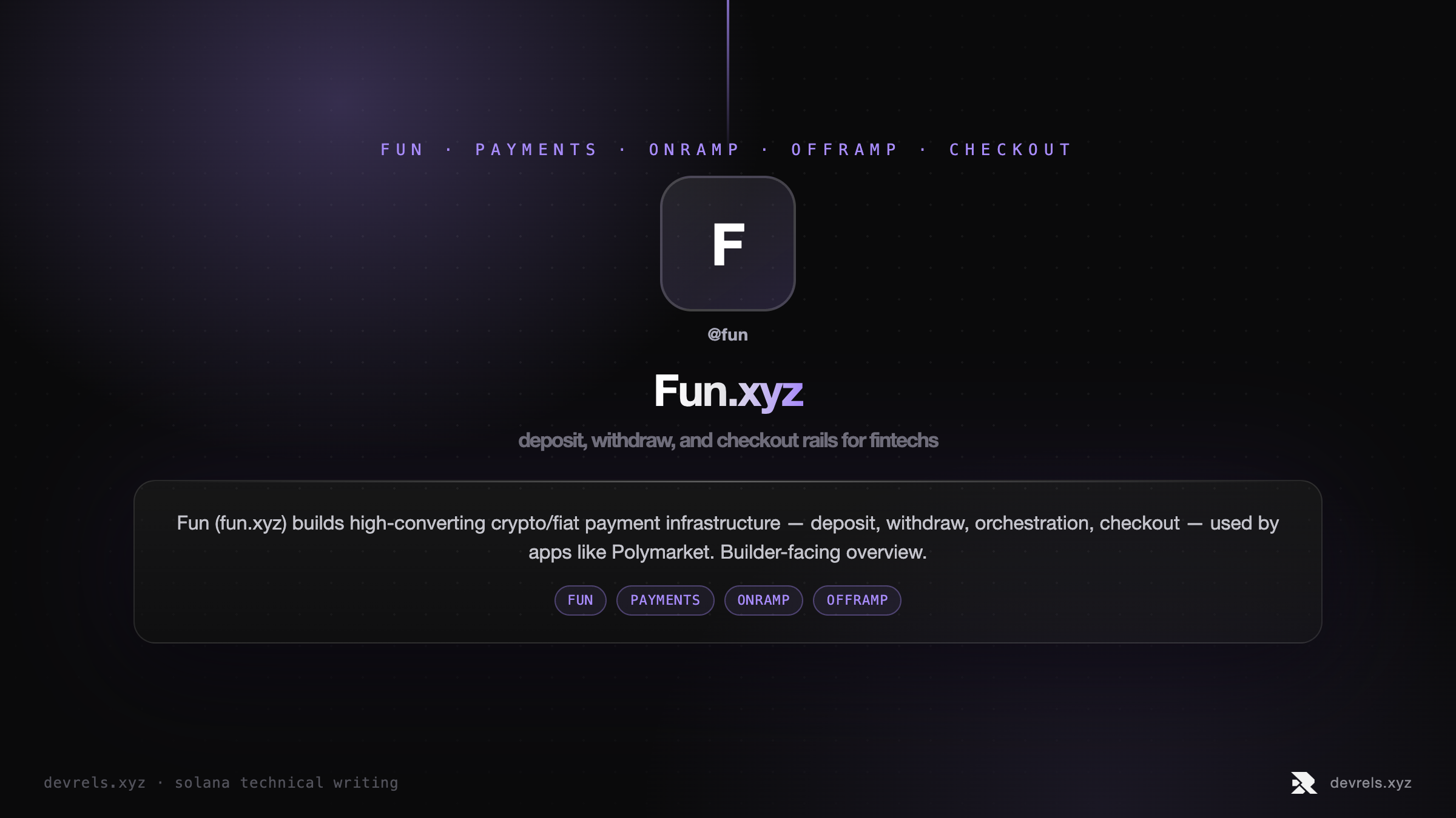 Fun.xyz modern payments
