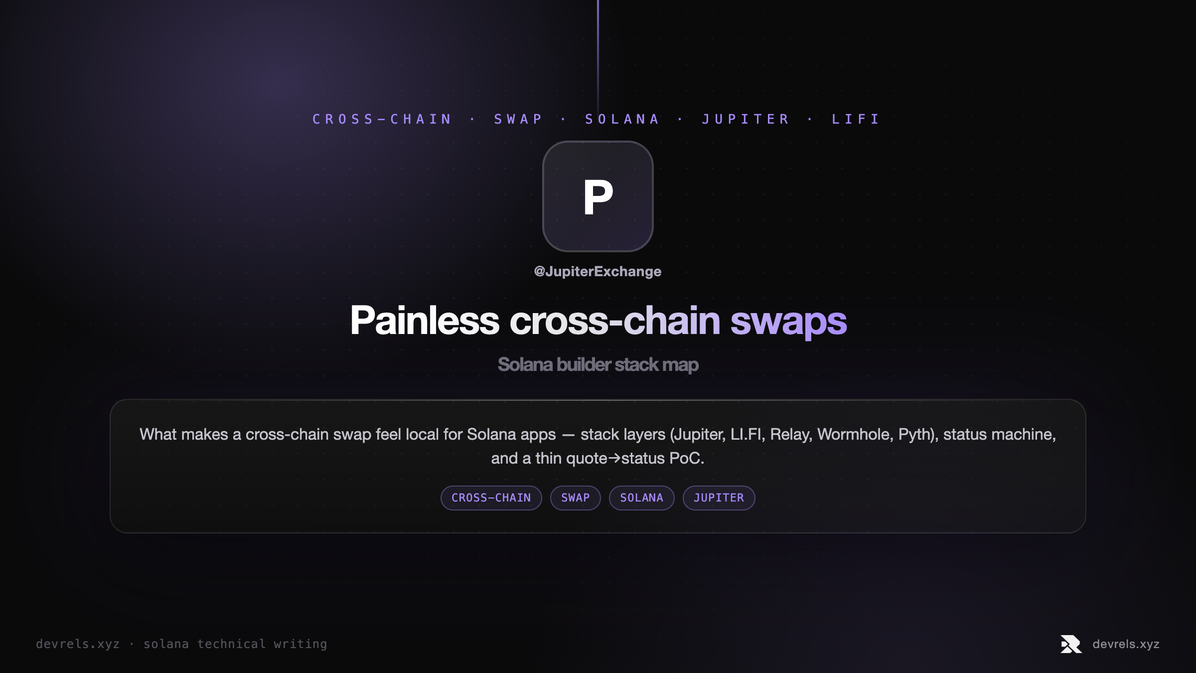 Painless cross-chain swaps stack